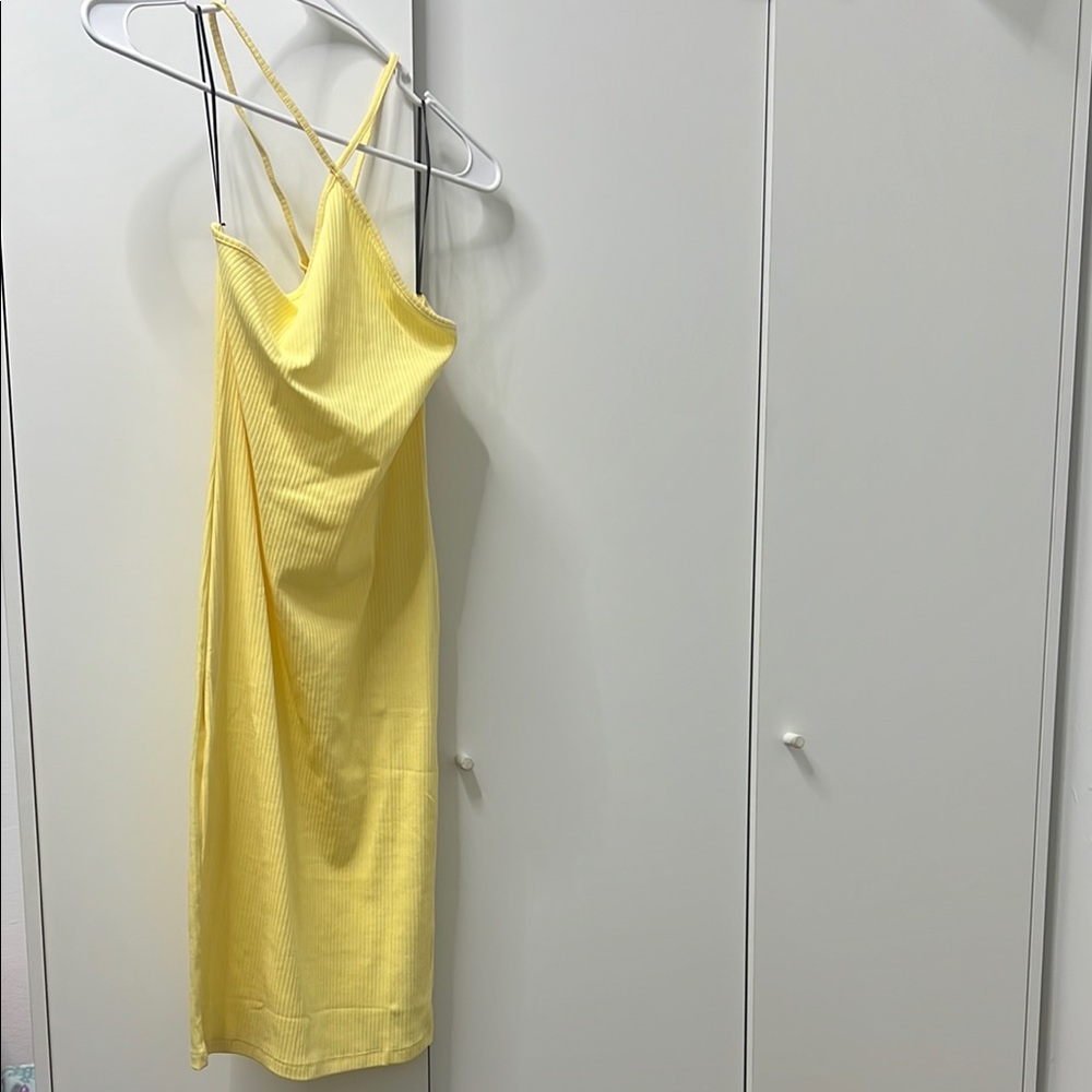 Yellow Strappy Dress